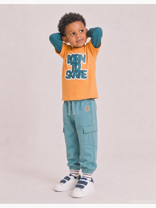 Pantaloni da jogger fatti di morbido, mo fashion - Kiabi