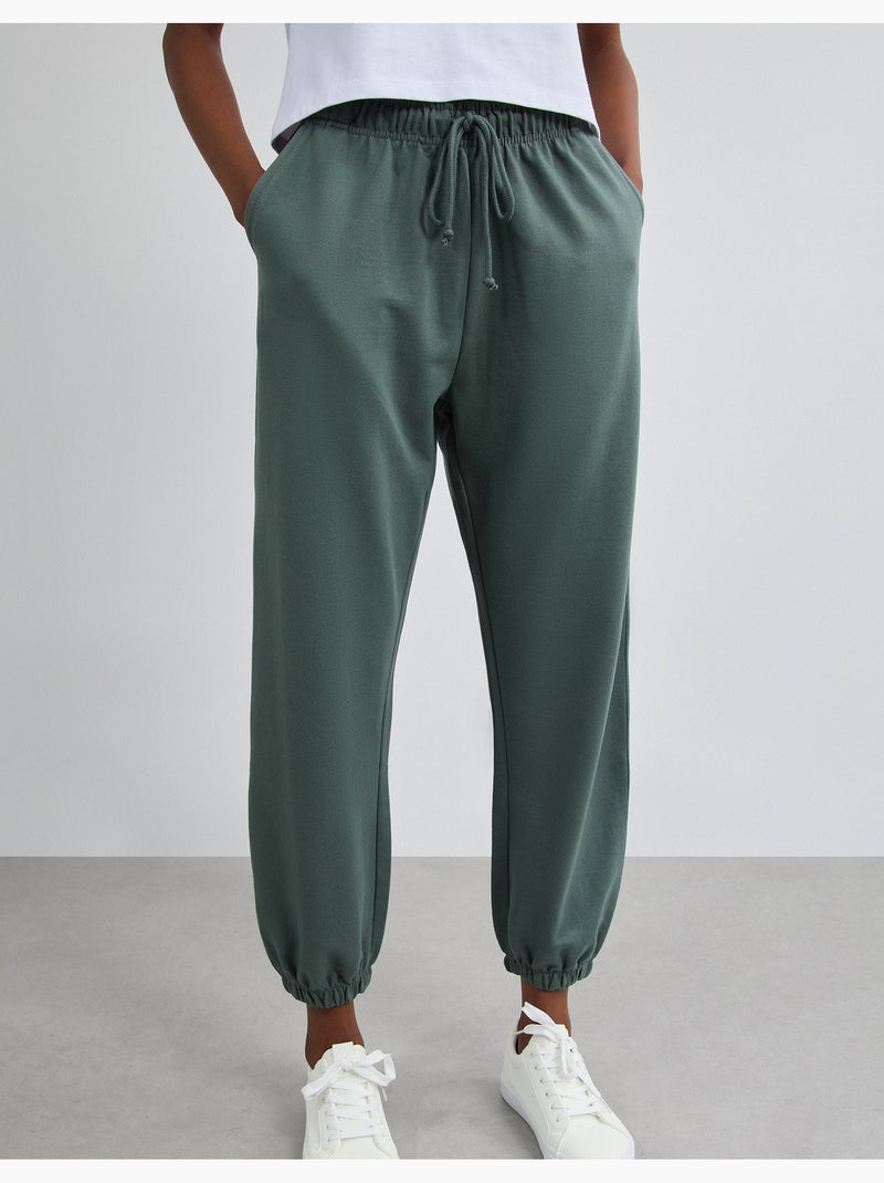 Pantaloni da jogger fatti di morbido, mo fashion Verde - Kiabi
