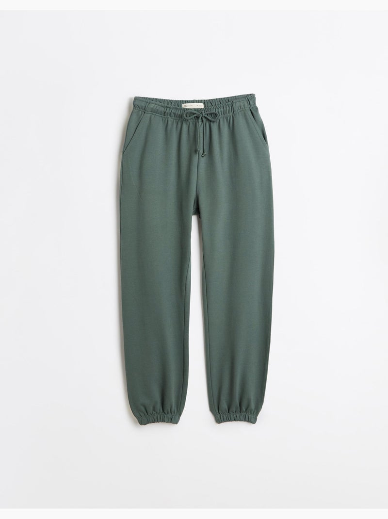 Pantaloni da jogger fatti di morbido, mo fashion Verde - Kiabi