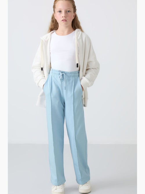 Pantaloni da jogging a coste tommy - Kiabi