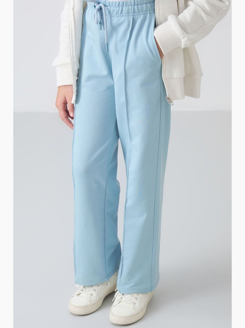 Pantaloni da jogging a coste tommy Blu cielo - Kiabi
