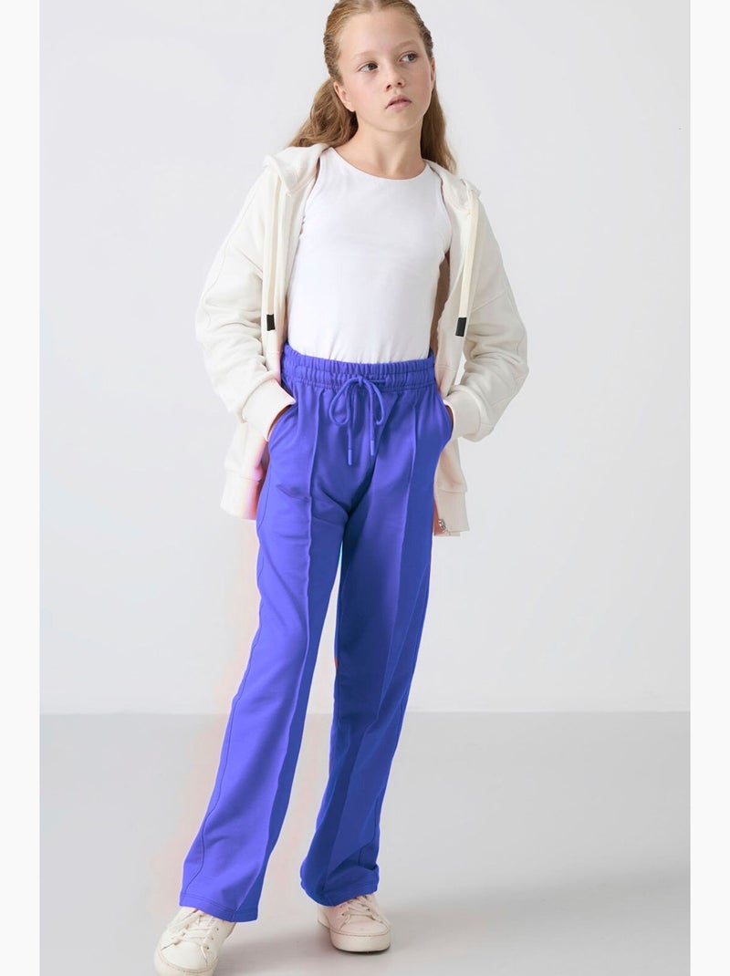 Pantaloni da jogging a coste tommy Blu cobalto - Kiabi