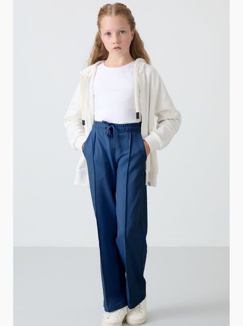 Pantaloni da jogging a coste tommy - Kiabi