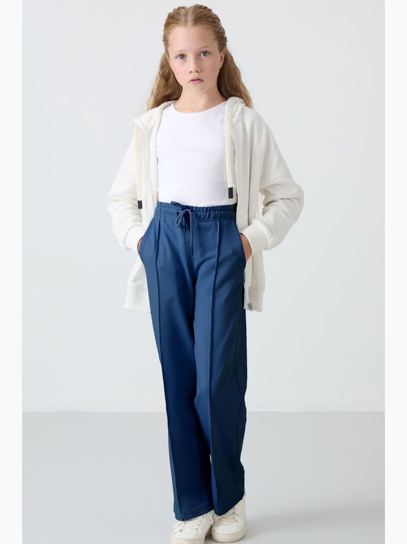 Pantaloni da jogging a coste tommy Blu marino - Kiabi