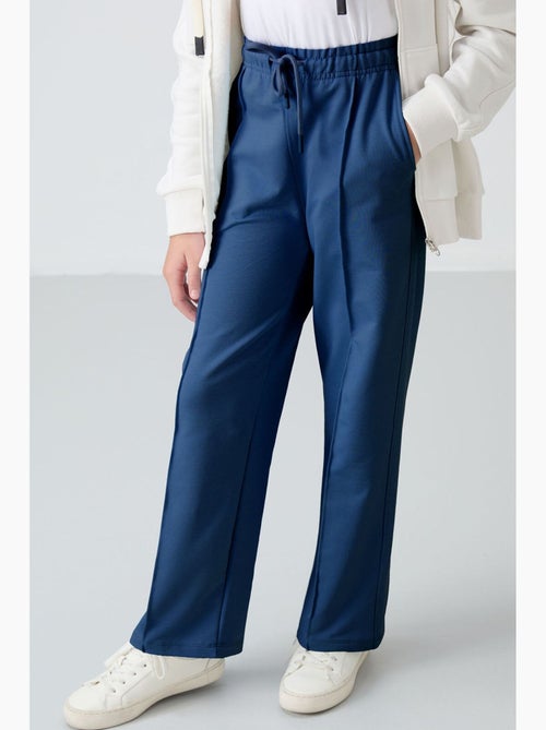 Pantaloni da jogging a coste tommy - Kiabi