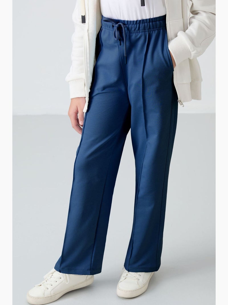 Pantaloni da jogging a coste tommy Blu marino - Kiabi