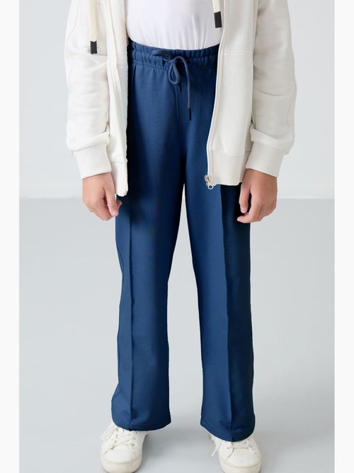 Pantaloni da jogging a coste tommy - Kiabi