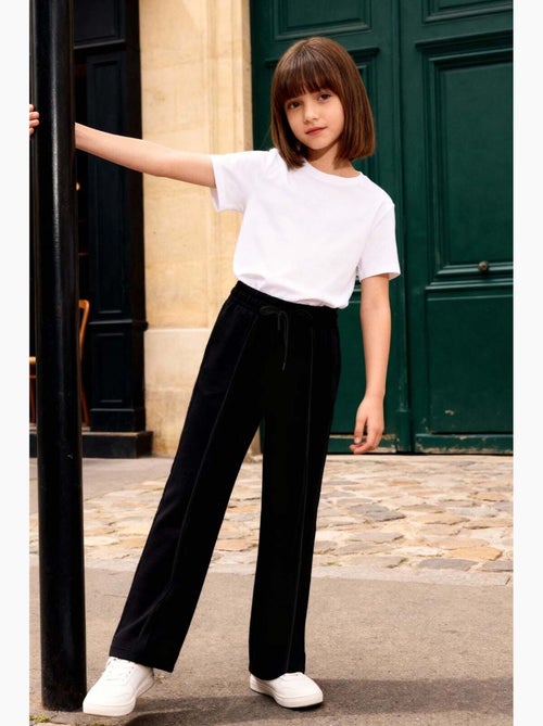 Pantaloni da jogging a coste tommy - Kiabi