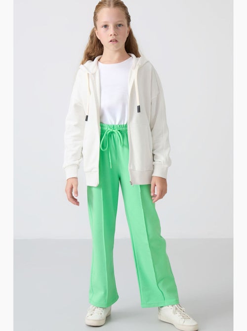 Pantaloni da jogging a coste tommy - Kiabi