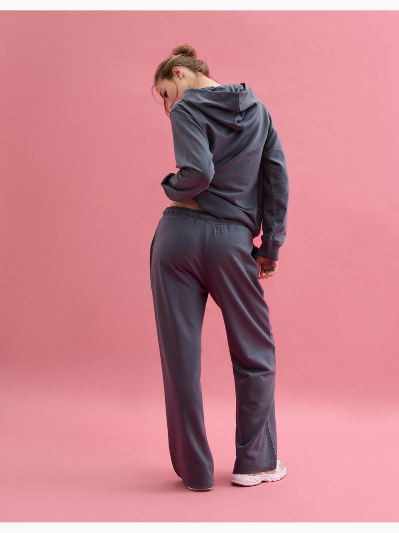 Pantaloni da jogging a gamba larga, MO Fashion Grigio - Kiabi