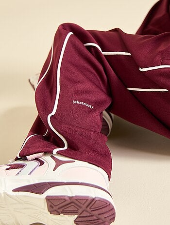 Ekstract - Pantaloni da jogging a gamba larga