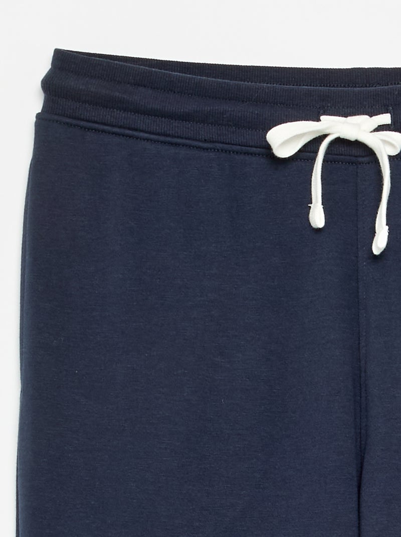 Pantaloni da jogging a tinta unita Blu - Kiabi