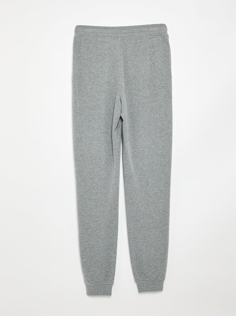 Pantaloni da jogging a tinta unita Grigio - Kiabi