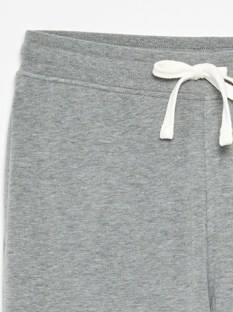 Pantaloni da jogging a tinta unita Grigio - Kiabi