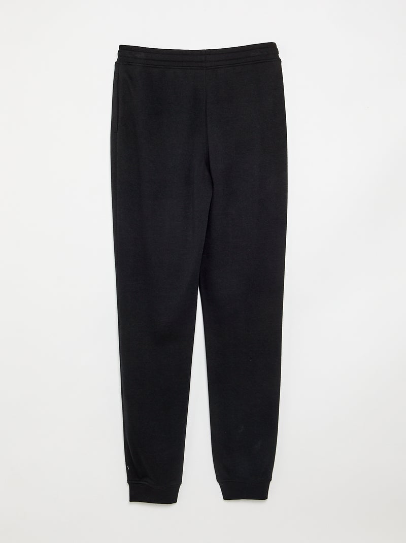 Pantaloni da jogging a tinta unita Nero - Kiabi