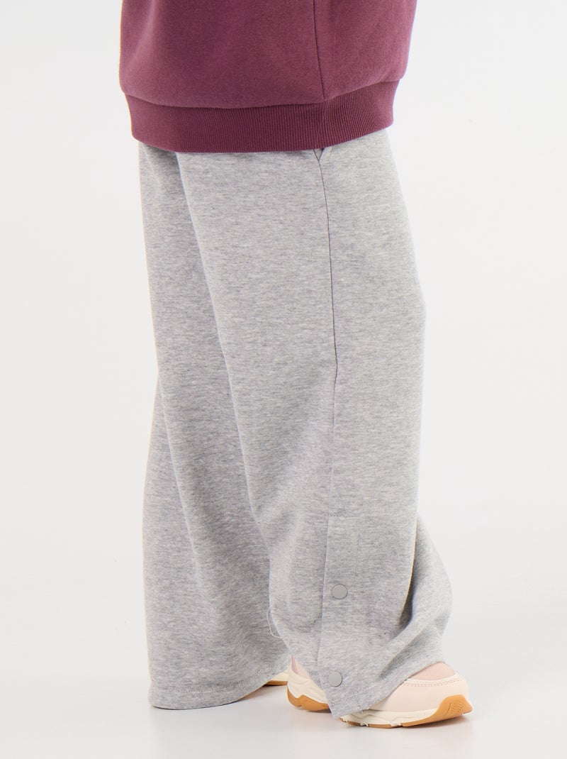 Pantaloni da jogging ampi - collezione facile da indossare Grigio - Kiabi