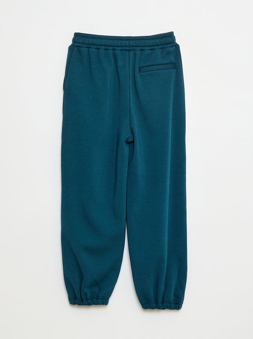 Pantaloni da jogging ampi in cotone tinta unita - Kiabi