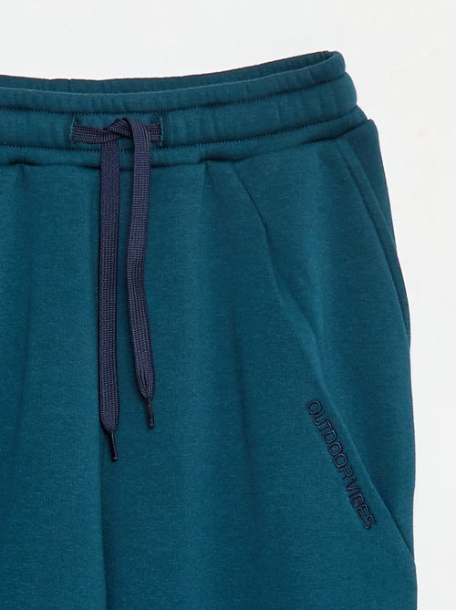 Pantaloni da jogging ampi in cotone tinta unita - Kiabi