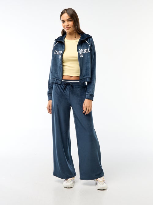 Pantaloni da jogging ampi in velluto - Kiabi