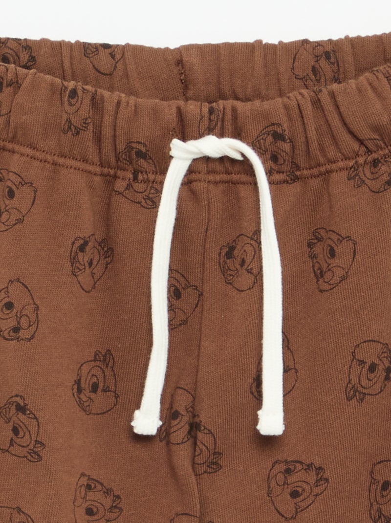 Pantaloni da jogging \"Cip & Ciop\" \"Disney\" Marrone - Kiabi