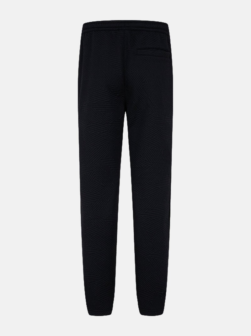 Pantaloni da jogging con elastico in vita - Jordan Nero - Kiabi