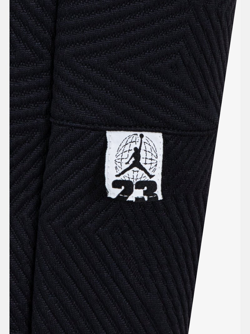 Pantaloni da jogging con elastico in vita - Jordan Nero - Kiabi