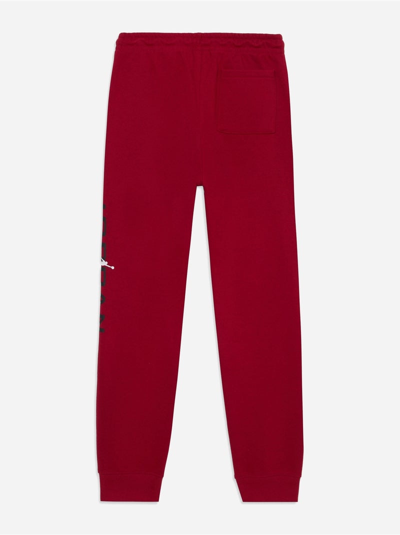 Pantaloni da jogging con elastico in vita - Jordan Rosso - Kiabi