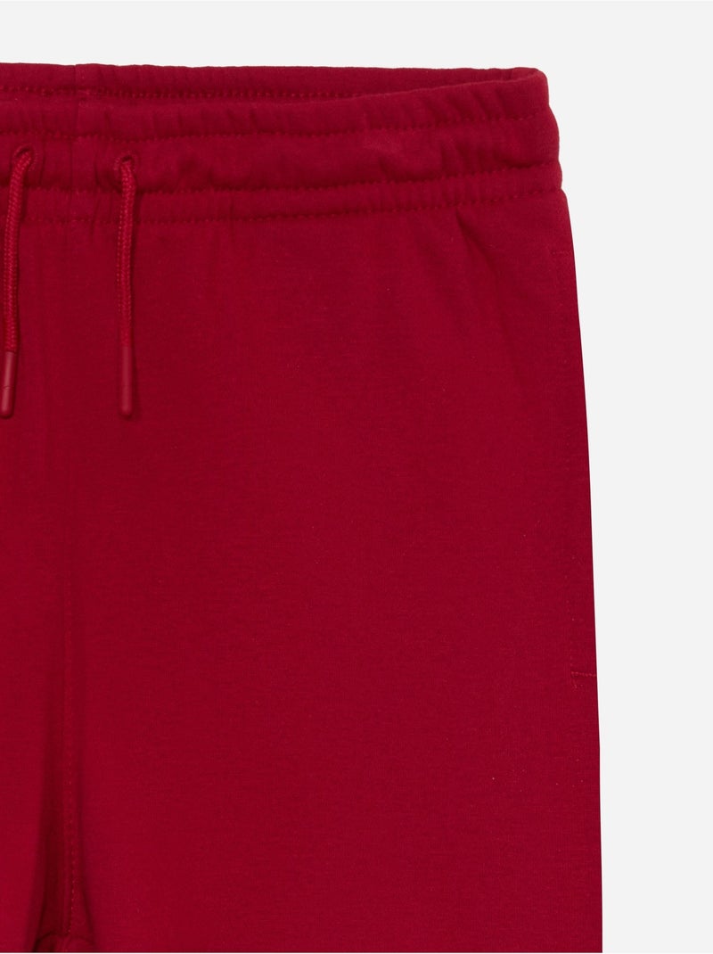 Pantaloni da jogging con elastico in vita - Jordan Rosso - Kiabi
