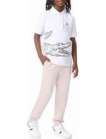 Pantaloni da jogging con elastico in vita - lacoste
