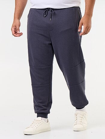 Pantaloni da jogging con fondo stretto e tasche con zip