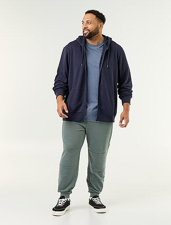 Pantaloni da jogging con fondo stretto e tasche con zip