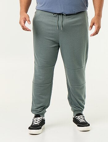 Pantaloni da jogging con fondo stretto e tasche con zip