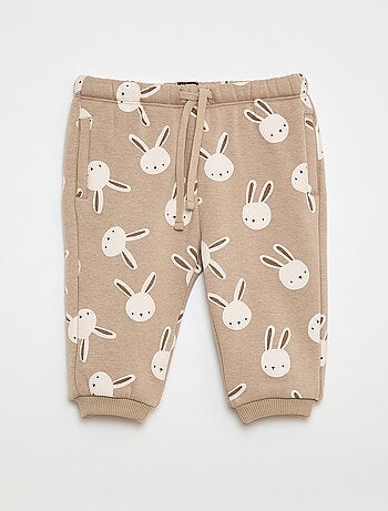 Pantaloni da jogging con motivo animali