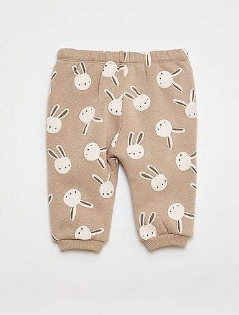 Pantaloni da jogging con motivo animali