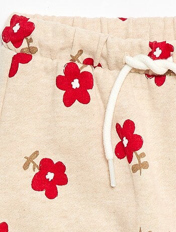 Pantaloni da jogging con motivo