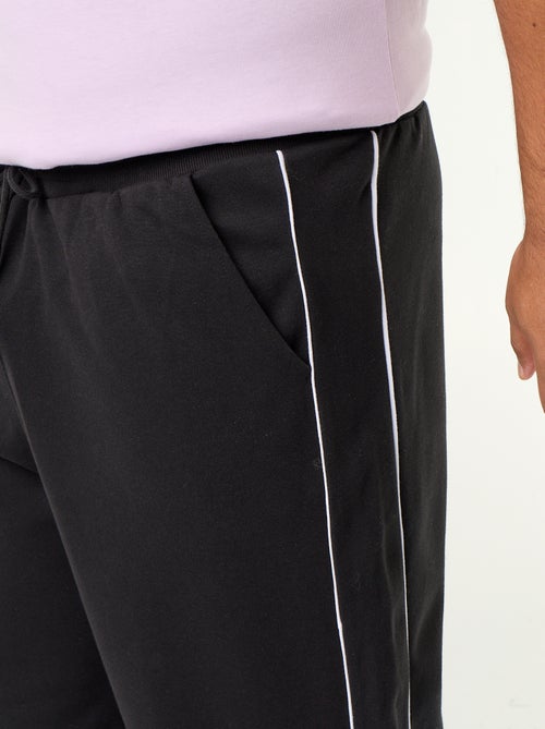 Pantaloni da jogging con profili a contrasto - Kiabi