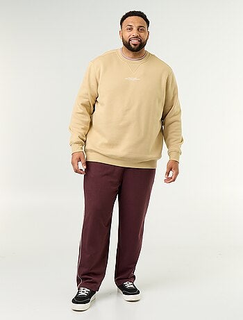 Pantaloni da jogging con profili a contrasto
