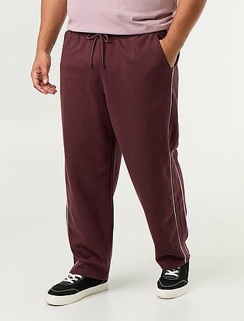 Pantaloni da jogging con profili a contrasto