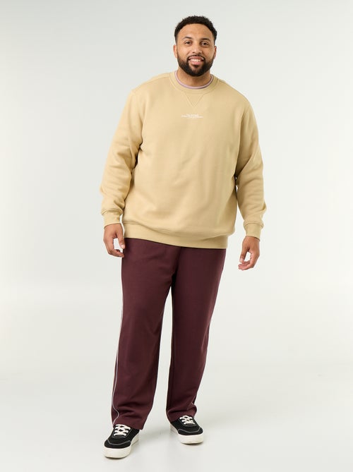 Pantaloni da jogging con profili a contrasto - Kiabi