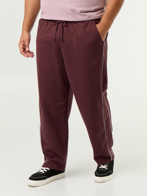 Pantaloni da jogging con profili a contrasto - Kiabi