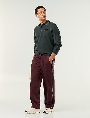 Pantaloni da jogging con profili