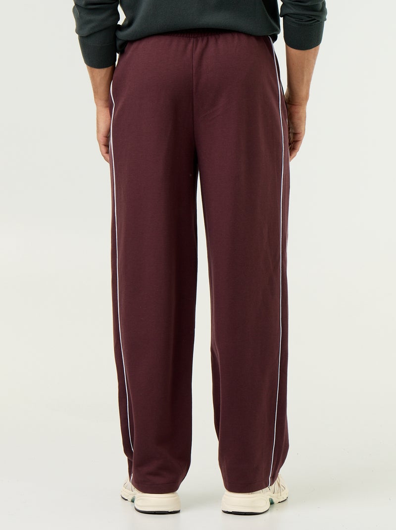 Pantaloni da jogging con profili Viola - Kiabi
