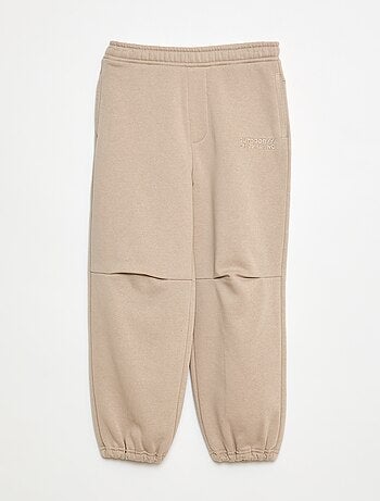 Pantaloni da jogging con scritta ricamata