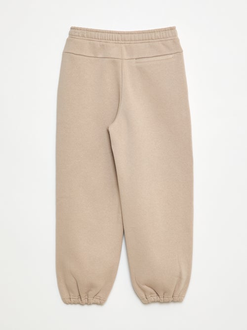 Pantaloni da jogging con scritta ricamata - Kiabi