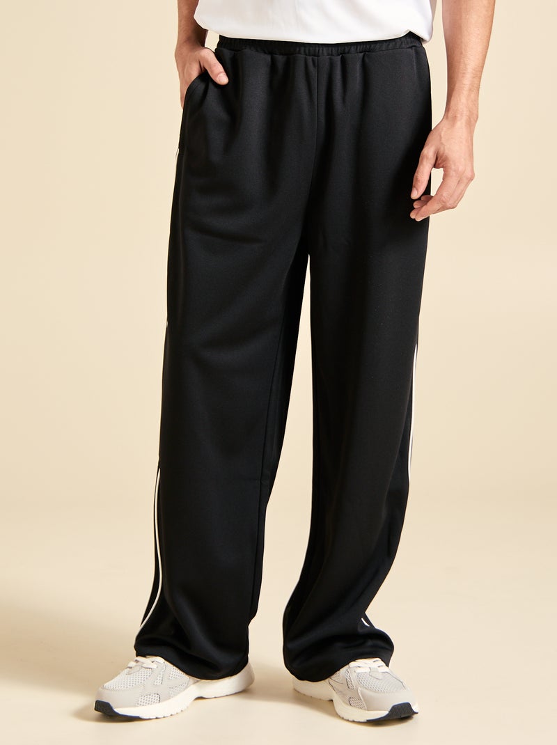 Pantaloni da jogging con tasche con cerniera (ekstract) Nero - Kiabi