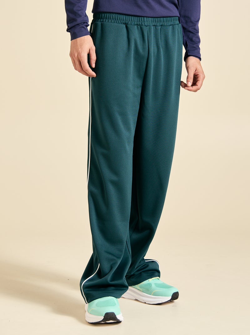 Pantaloni da jogging con tasche con cerniera (ekstract) Verde - Kiabi