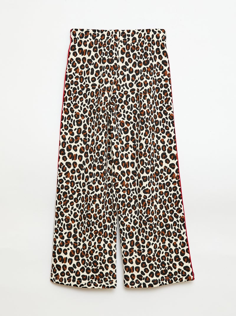 Pantaloni da jogging fantasia ampi 'Agathe Sorlet x Kiabi' - San Valentino Bianco - Kiabi