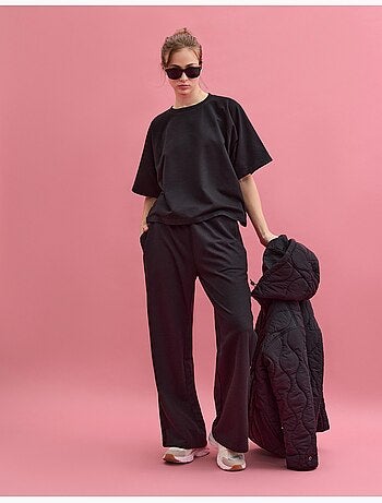 Pantaloni da jogging 'gamba larga', MO Fashion