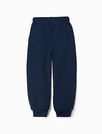 Pantaloni da jogging in cotone con stampa Marvel e coulisse