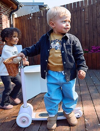 Pantaloni da jogging in denim